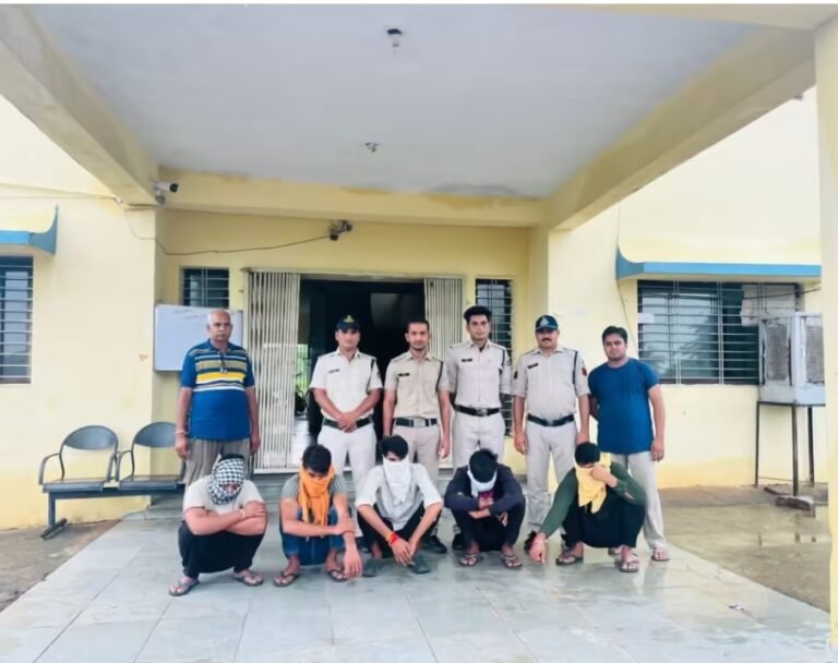 सतनवाड़ा पुलिस ने युवक का अपहरण कर उसके साथ मारपीट करने वाले ५ आरोपी दबोचे एक दिन पहले ही बदमाशों ने दिया था वारदात को अंजाम