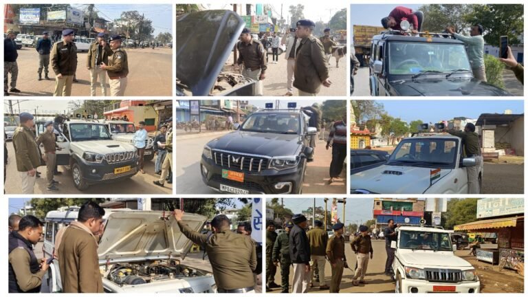 शिवपुरी पुलिस द्वारा अनाधिकृत रूप से हूटर एवं बत्ती लगाने वाले कुल 164 वाहनों पर चालानी कार्यवाही करते हुए 109000 रू का समन शुल्क वसूल किया ।