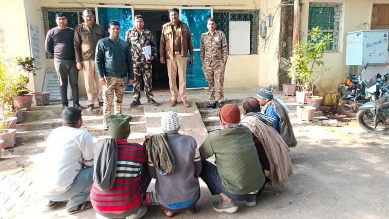 सीहोर के ग्राम कांकर में हुए हत्याकांड में पुलिस ने कार्यवाही करते हुए 6 आरोपियों को किया गिरफ्तार,18 लोगों के खिलाफ हुआ था मामला दर्ज